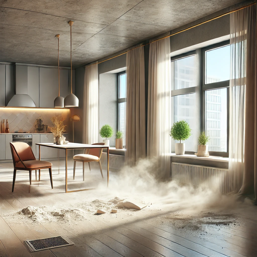 newly renovated room