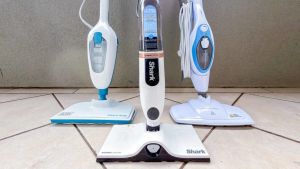 3 different steam mops